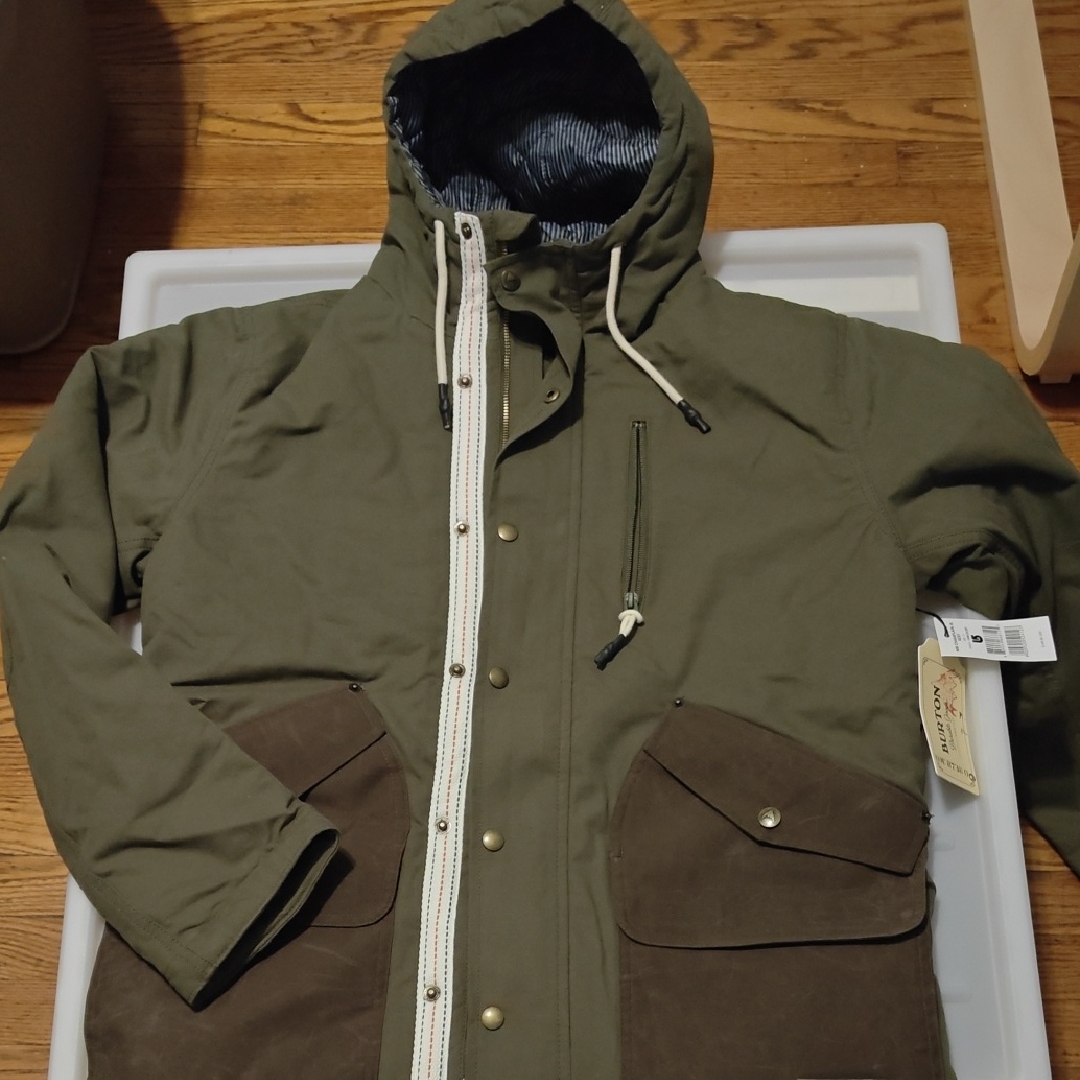 New Rare Vintage Burton X Jack Threads Collab Hooded Insulated Jacket